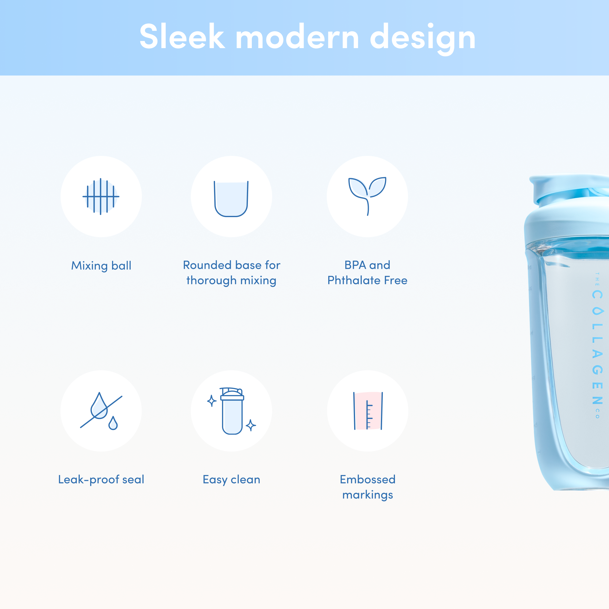 Collagen Protein Shaker - 600ml