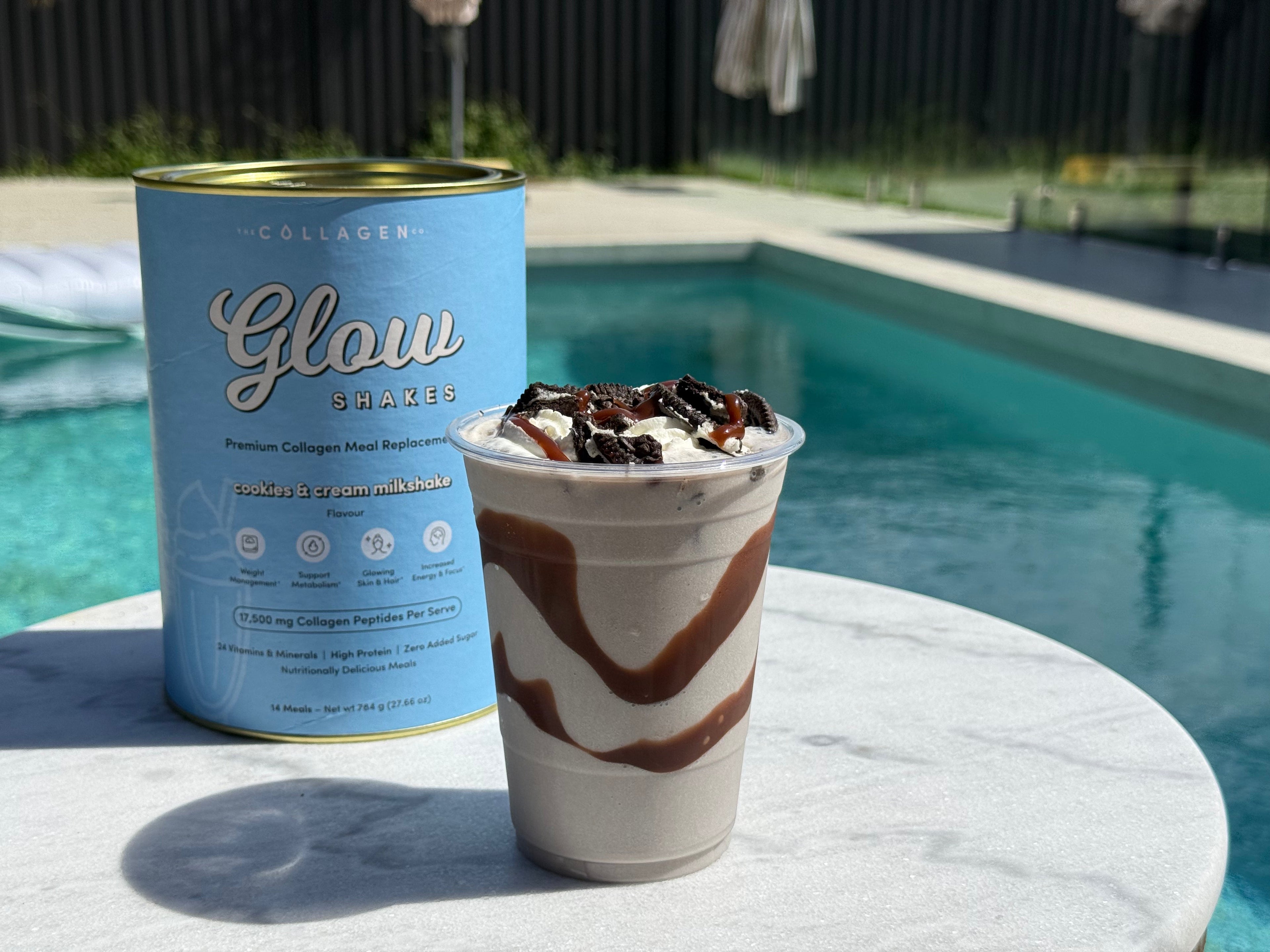 Cookies & Cream Glow Frappe
