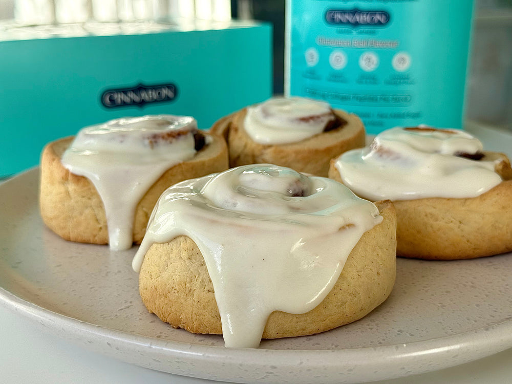 High Protein Cinnamon Roll