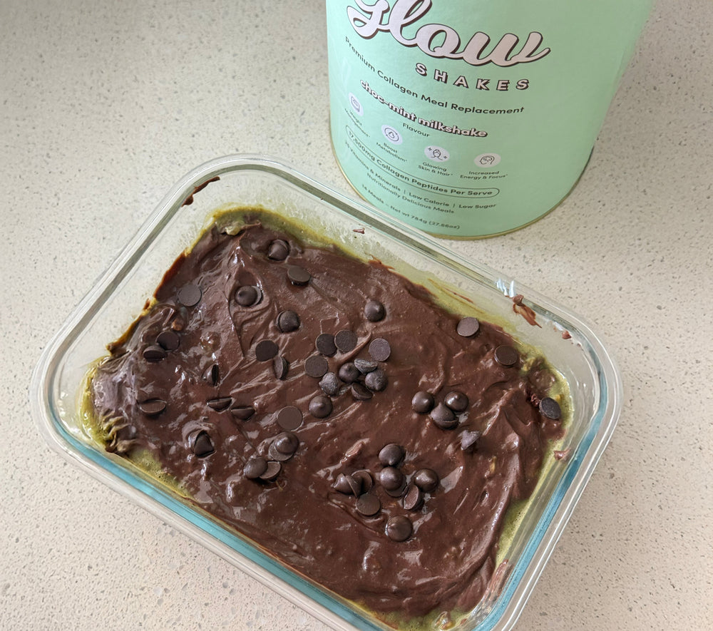 Choc Mint Overnight Oats