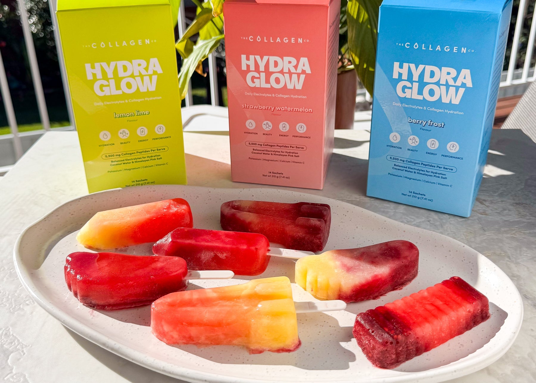 Hydraglow Popsicles