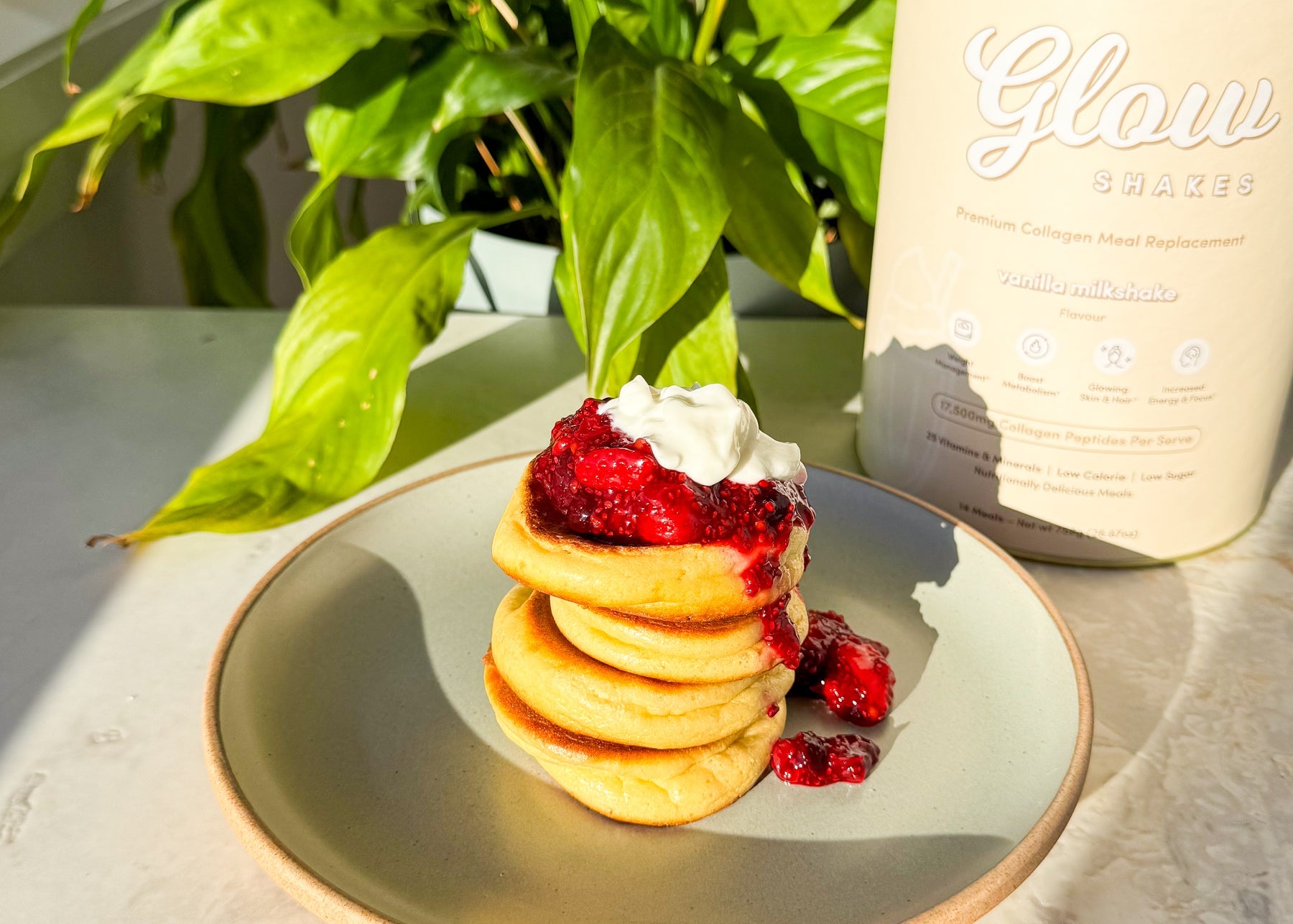 Soufflé Protein Pancakes