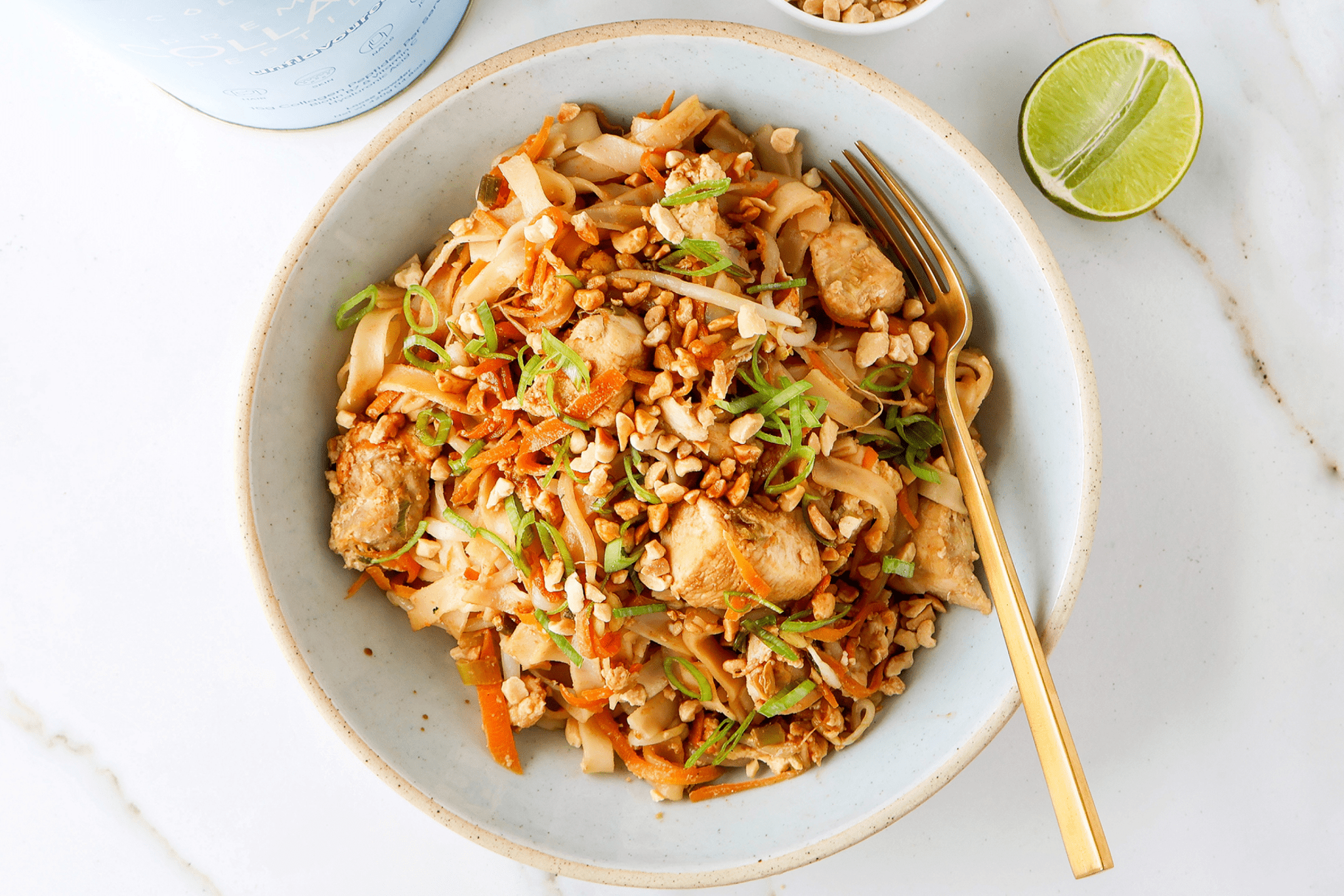 Chicken Pad Thai - The Collagen Co.