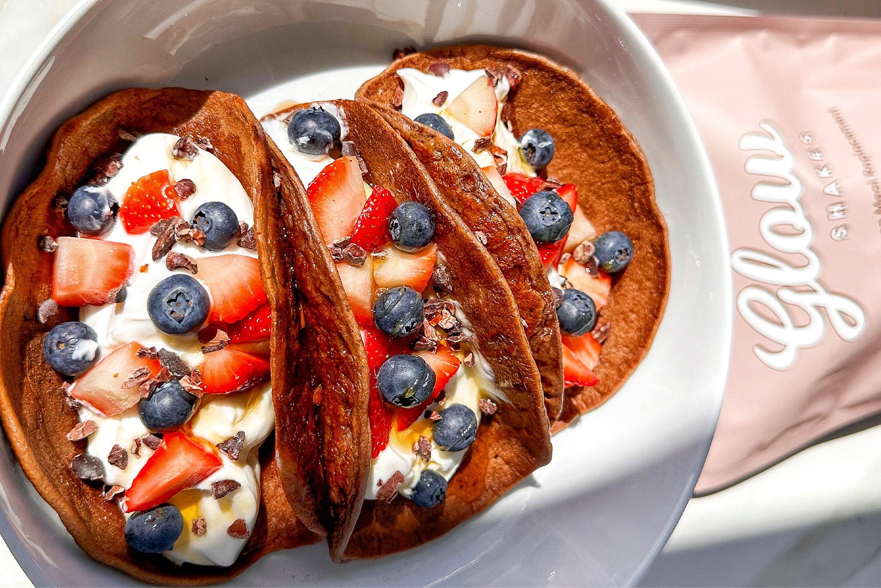 Choc Collagen Pancake Tacos - The Collagen Co.