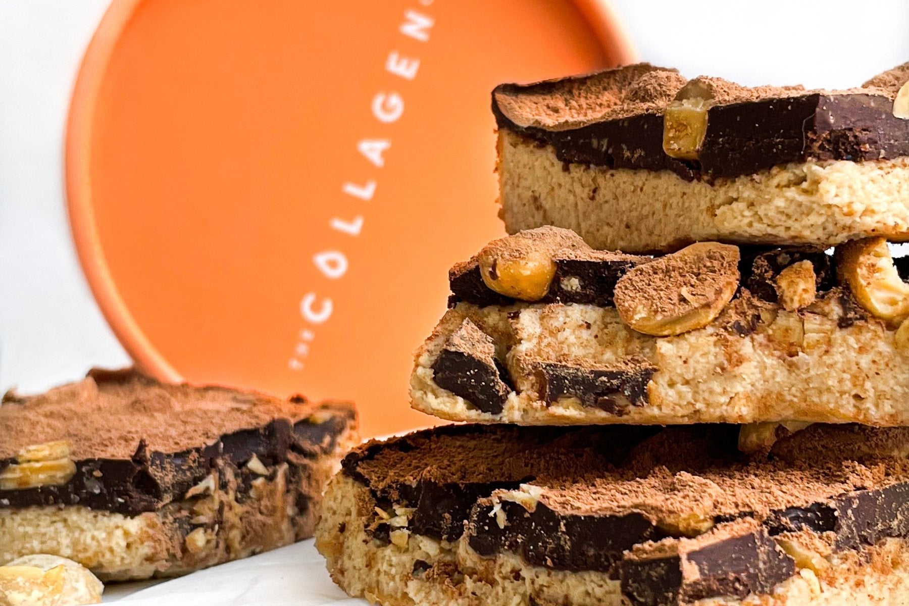 Choc-Peanut Collagen Bars - The Collagen Co.