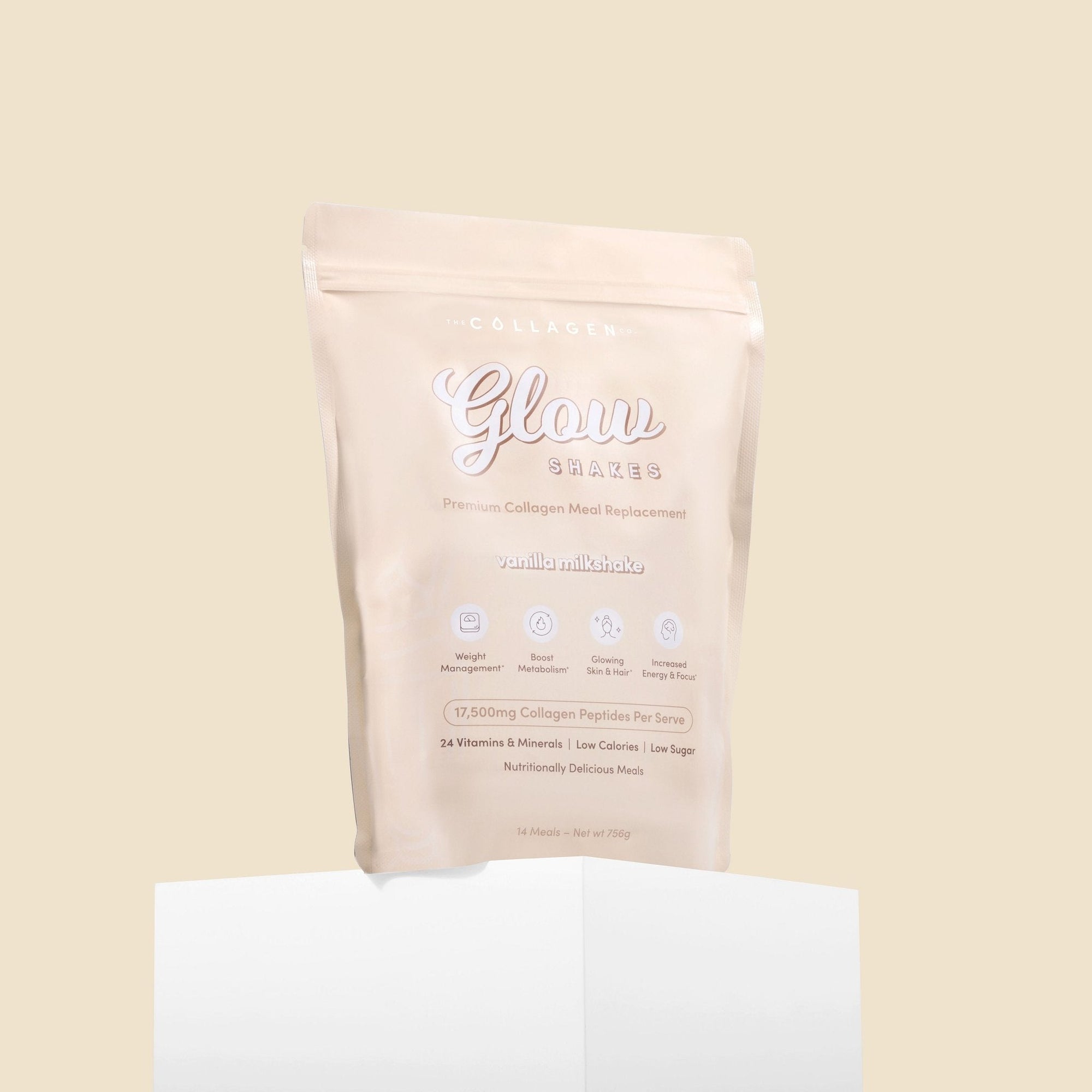 28 Day Shake & Glow Challenge Bundle + Shaker - The Collagen Co.