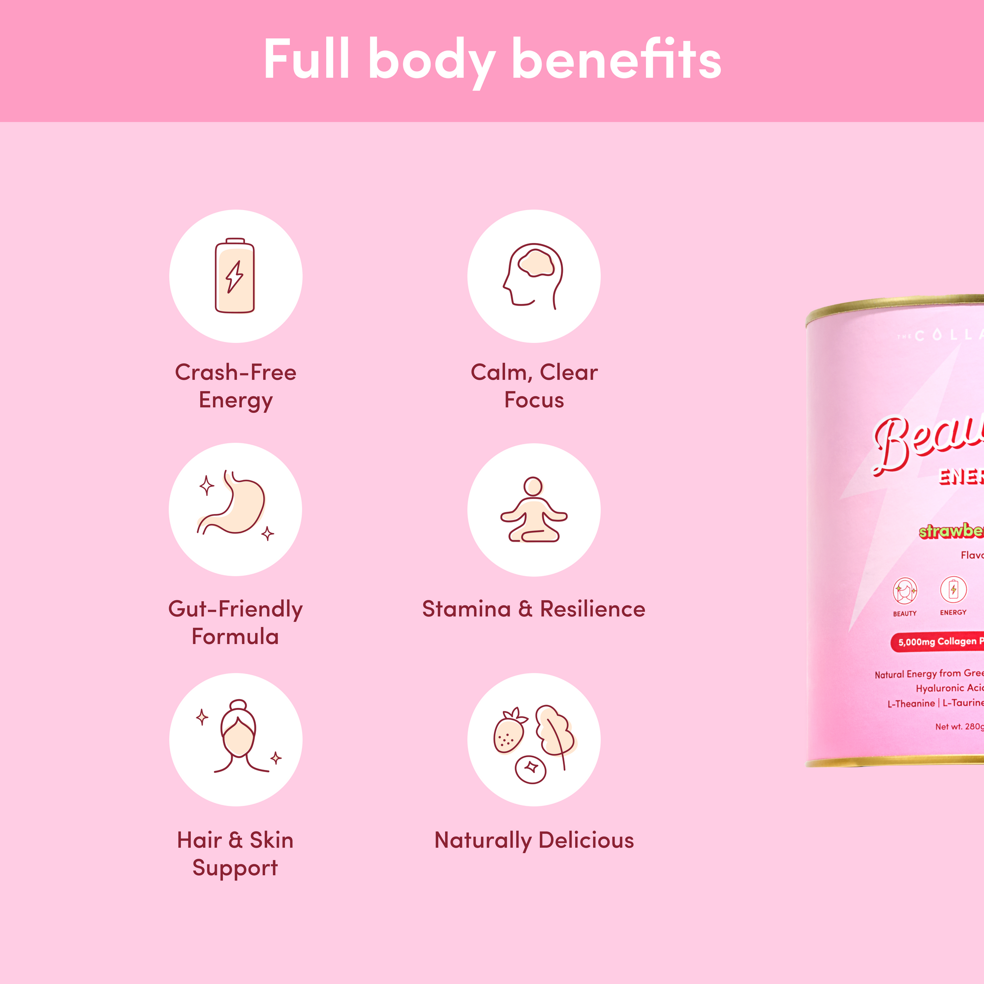 Strawberry Kiwi Beautiful Energy - 280g