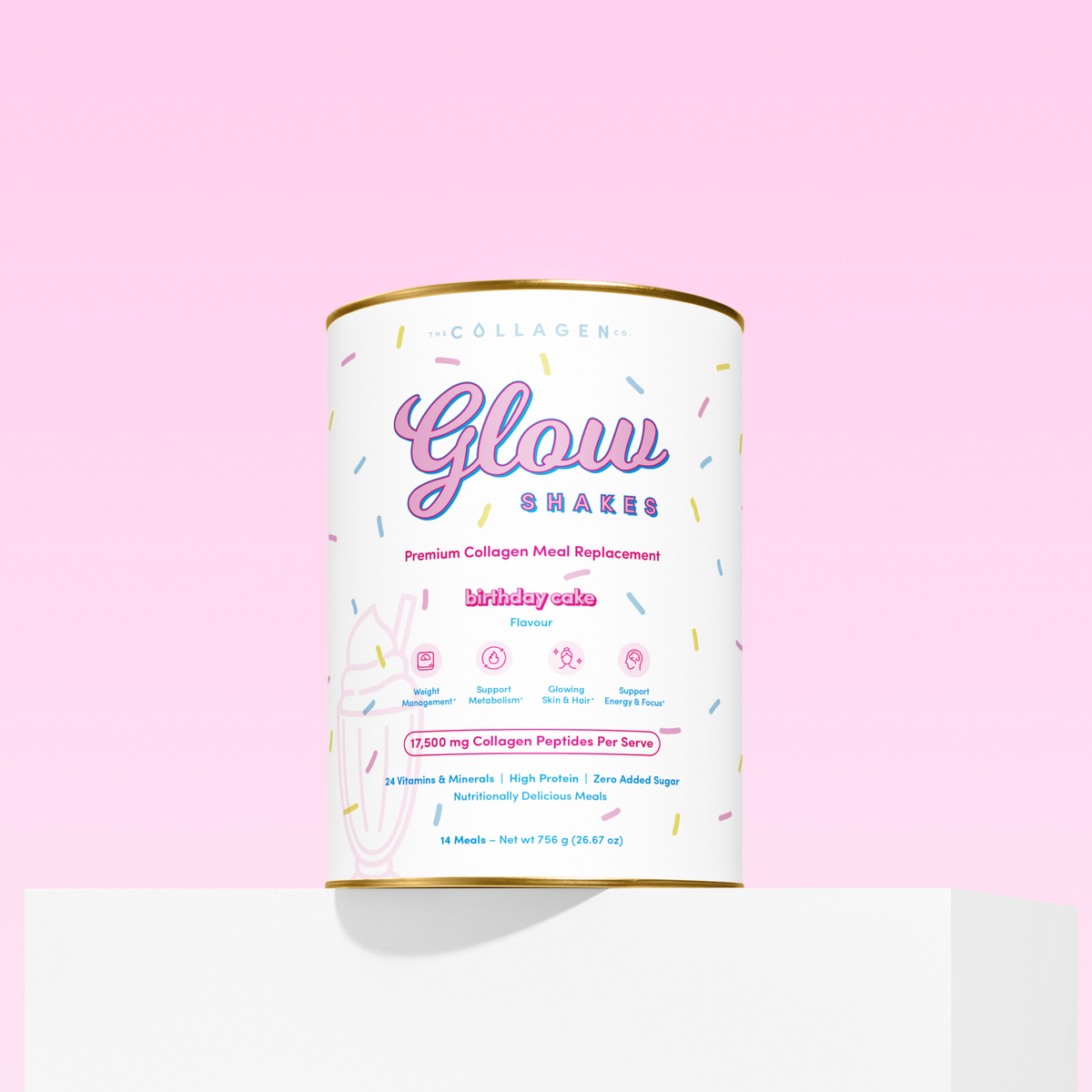 Birthday Cake Collagen Meal Replacement - 756g