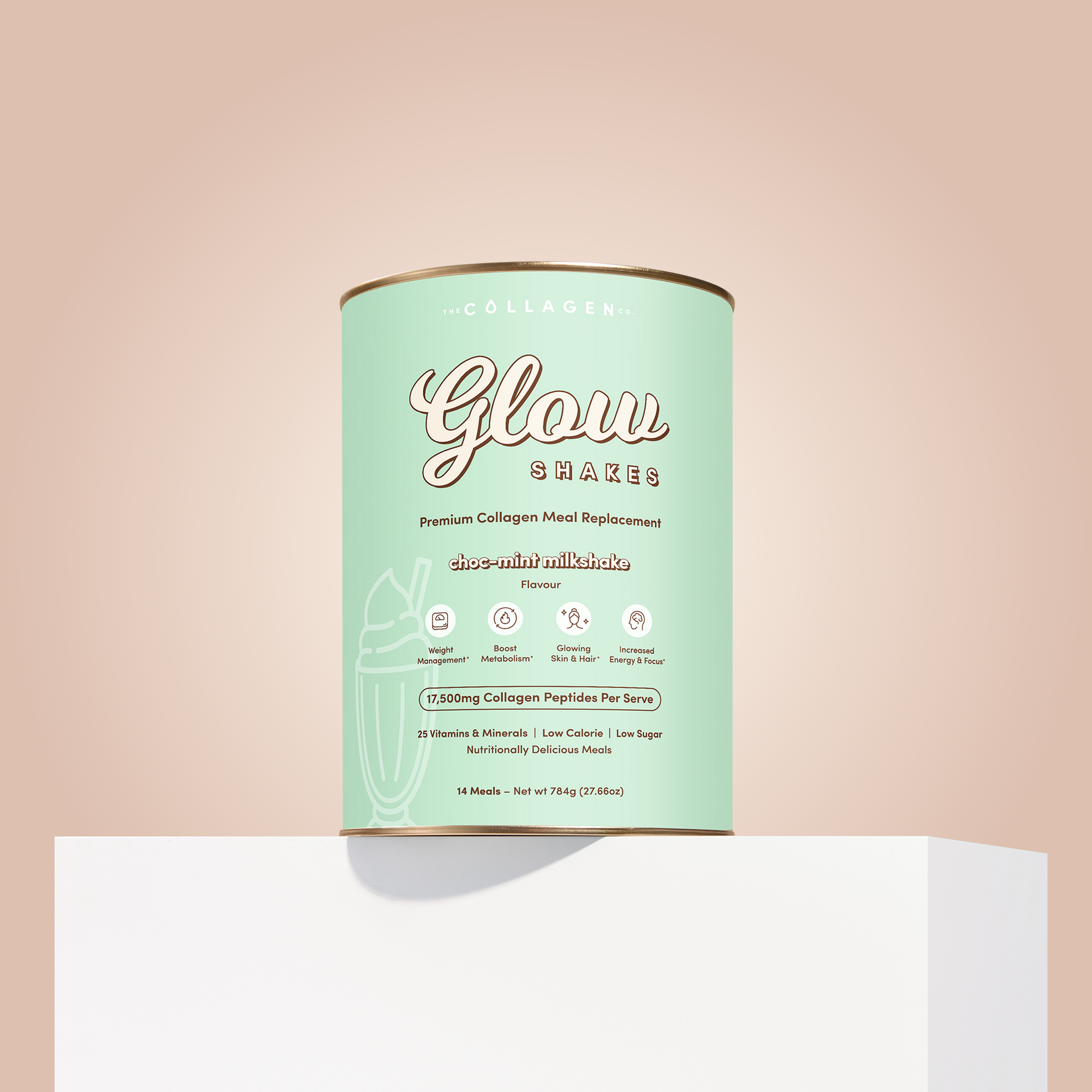 Choc-Mint Collagen Meal Replacement - 784g