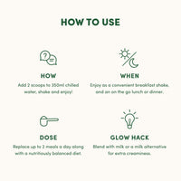 Splice Pine Lime Ice Cream Collagen Meal Replacement - 756g