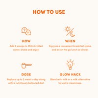 Weis Mango & Ice Cream Collagen Meal Replacement - 756g