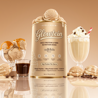 Glowtein Cafe Latte Daily Protein & Fibre Shake - 700g