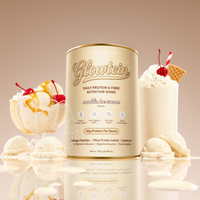 Glowtein Vanilla Ice Cream Daily Protein & Fibre Shake - 700g
