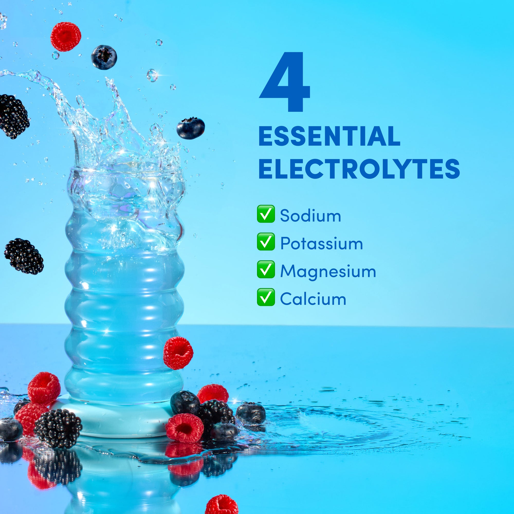 Berry Frost Hydraglow Collagen Electrolytes Sachets - 210g