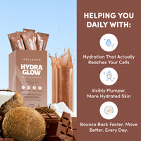 Choc Coconut Hydraglow Collagen Electrolytes Sachets - 224g