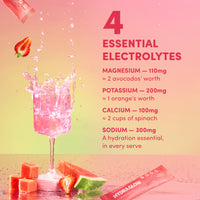 Strawberry Watermelon Hydraglow Collagen Electrolytes Sachets - 210g