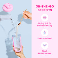 Pink Collagen Protein Shaker - 600ml