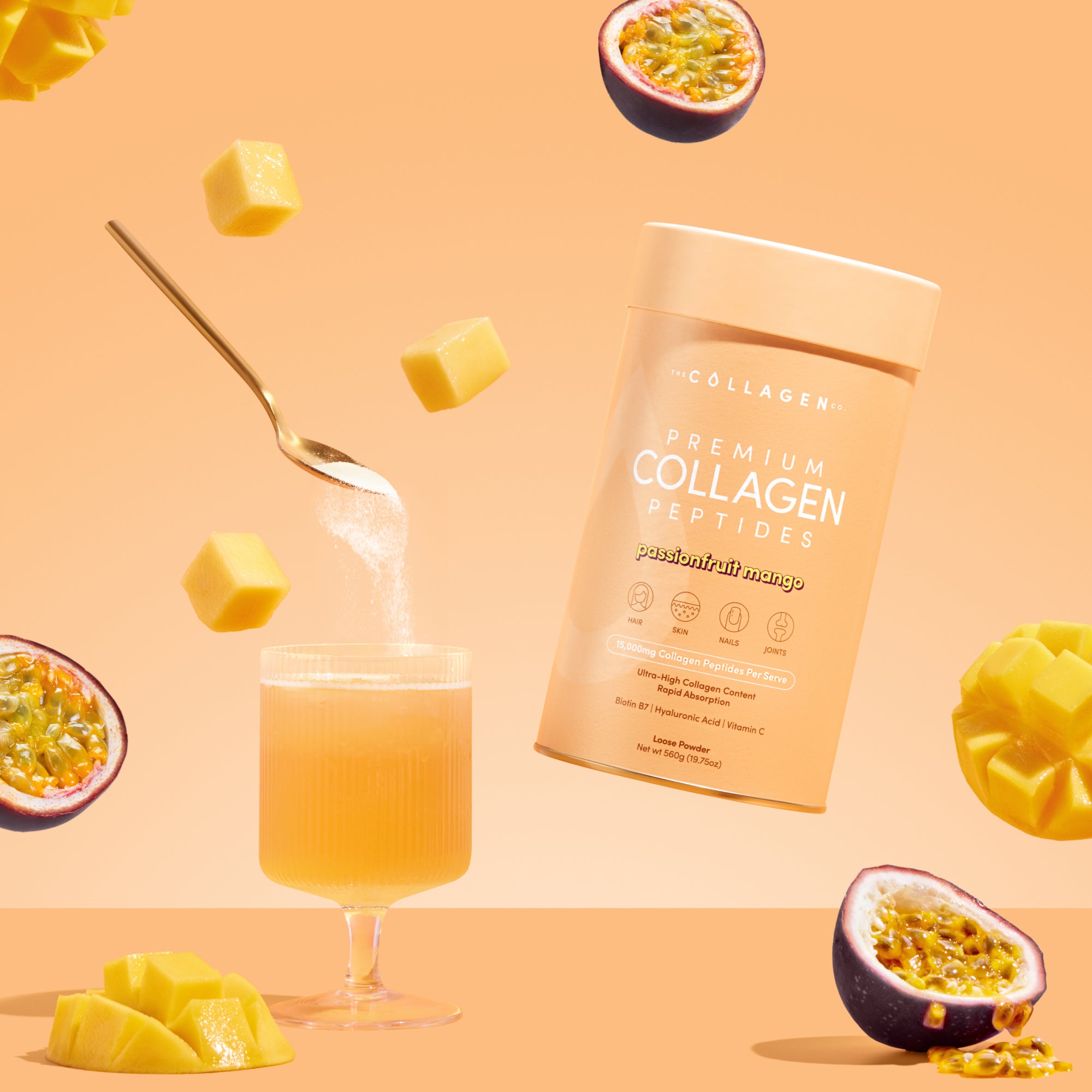 Passionfruit Mango Collagen Powder - 560g