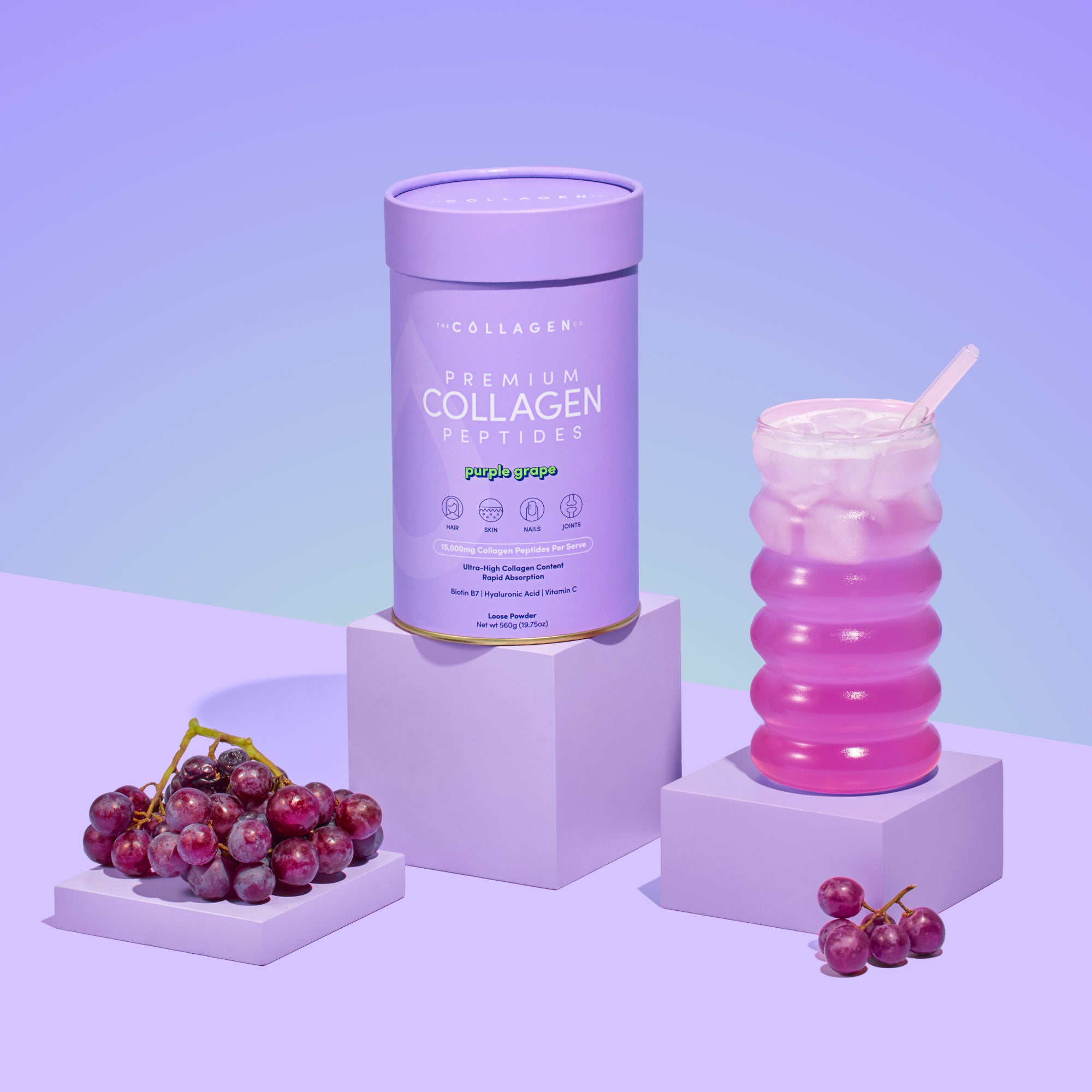 Purple Grape Collagen Powder - 560g