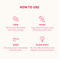 Strawberry Watermelon Collagen Powder - 560g