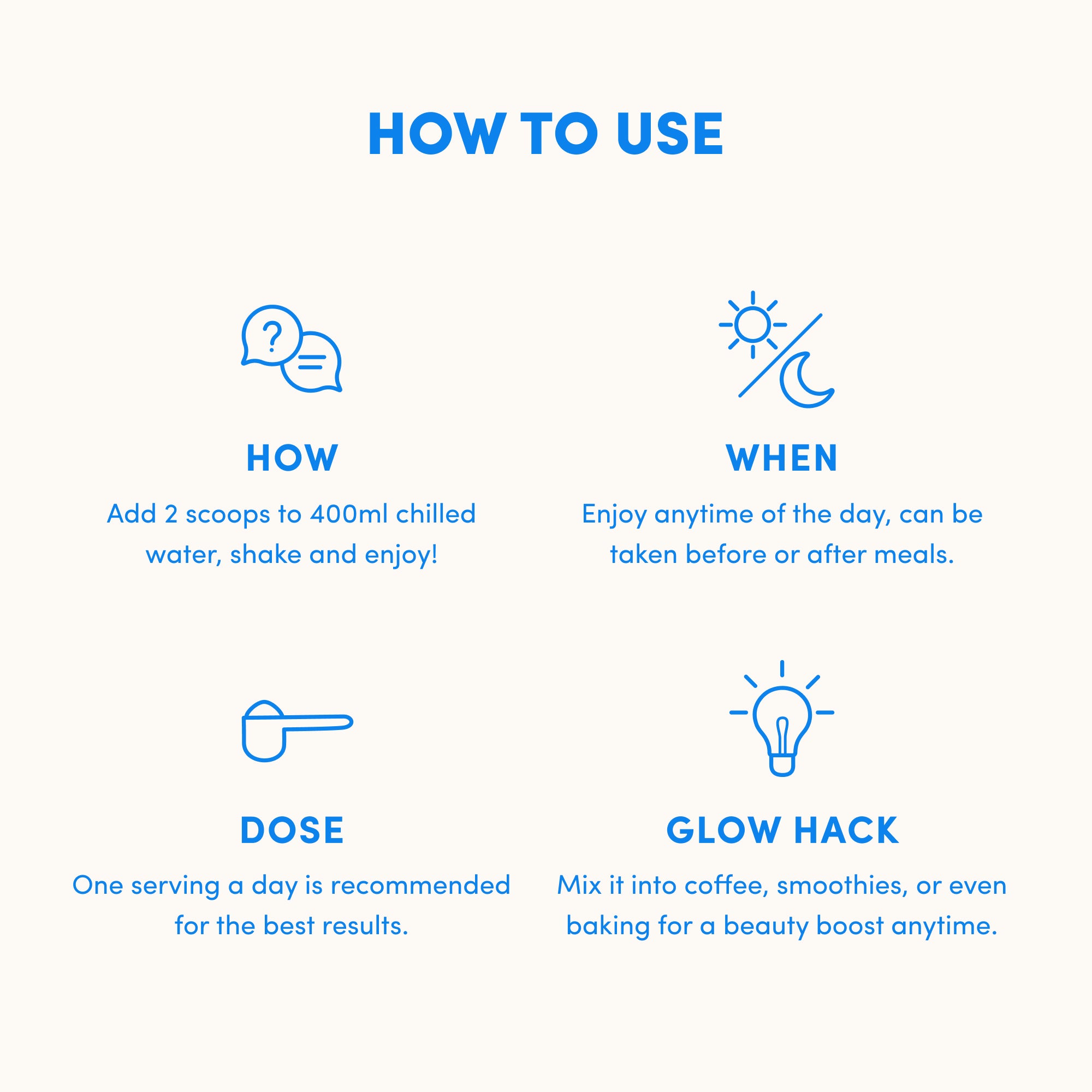 Unflavoured Collagen Sachets - 210g