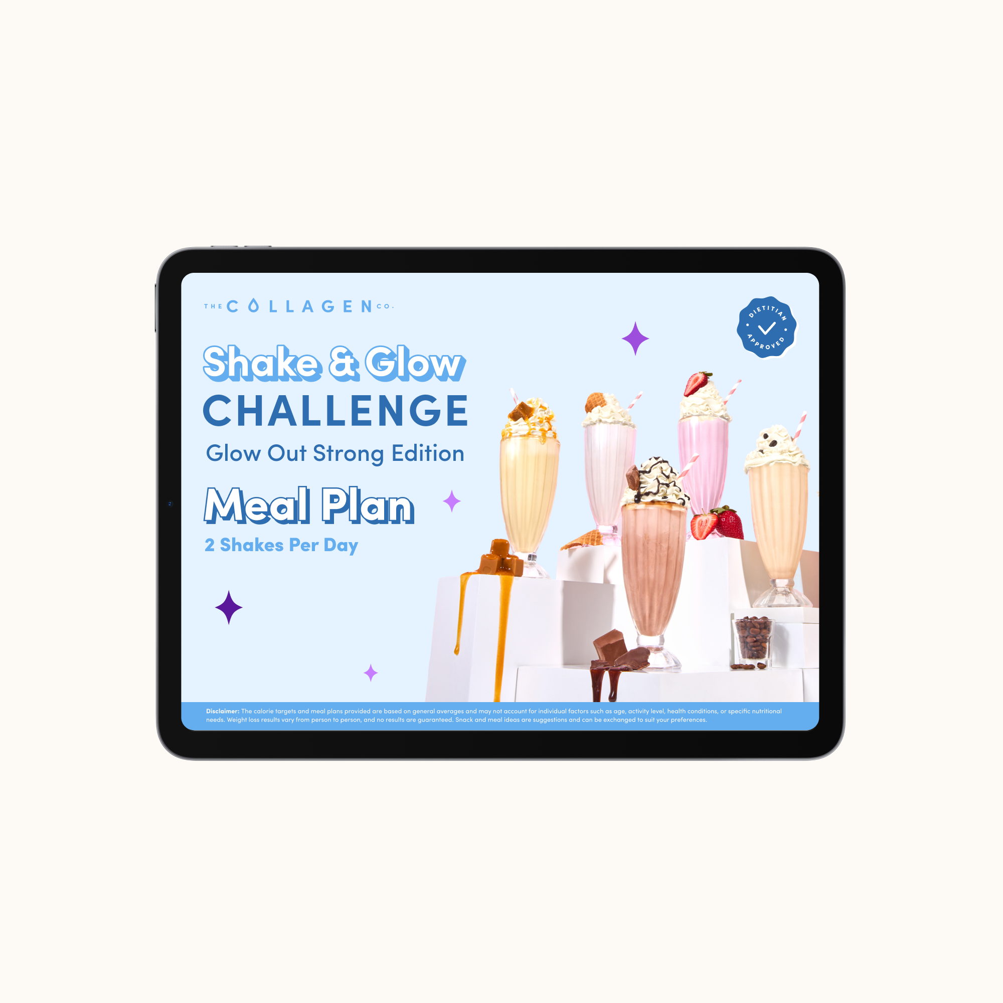 Shake & Glow 28 Day Meal Plan