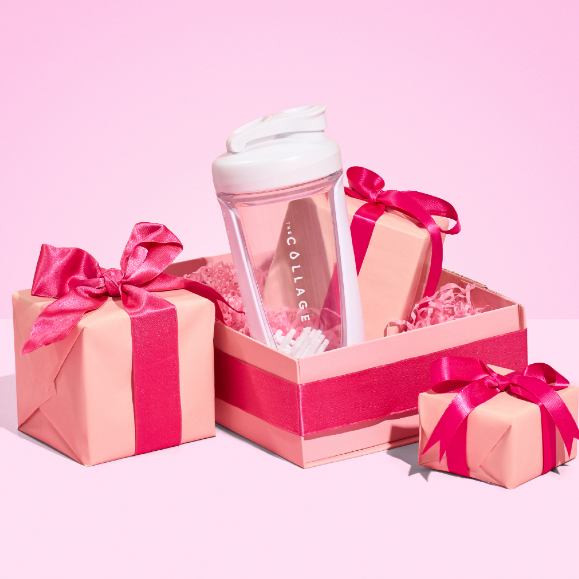 White Collagen Protein Shaker - 600ml