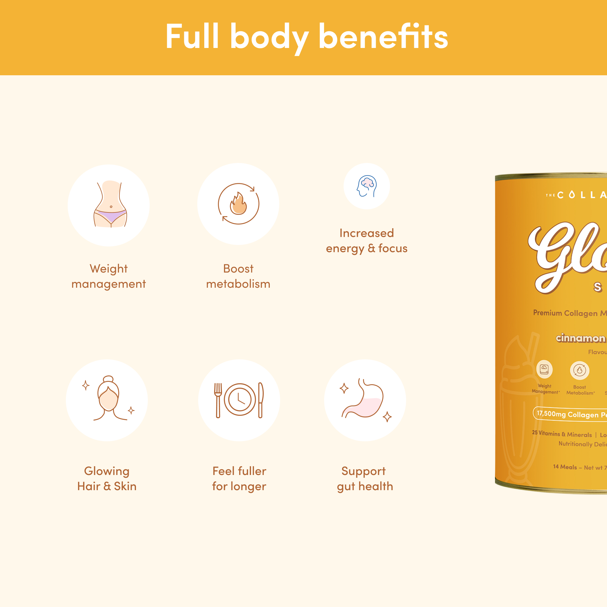 Cinnamon Churro Collagen Meal Replacement - 756g