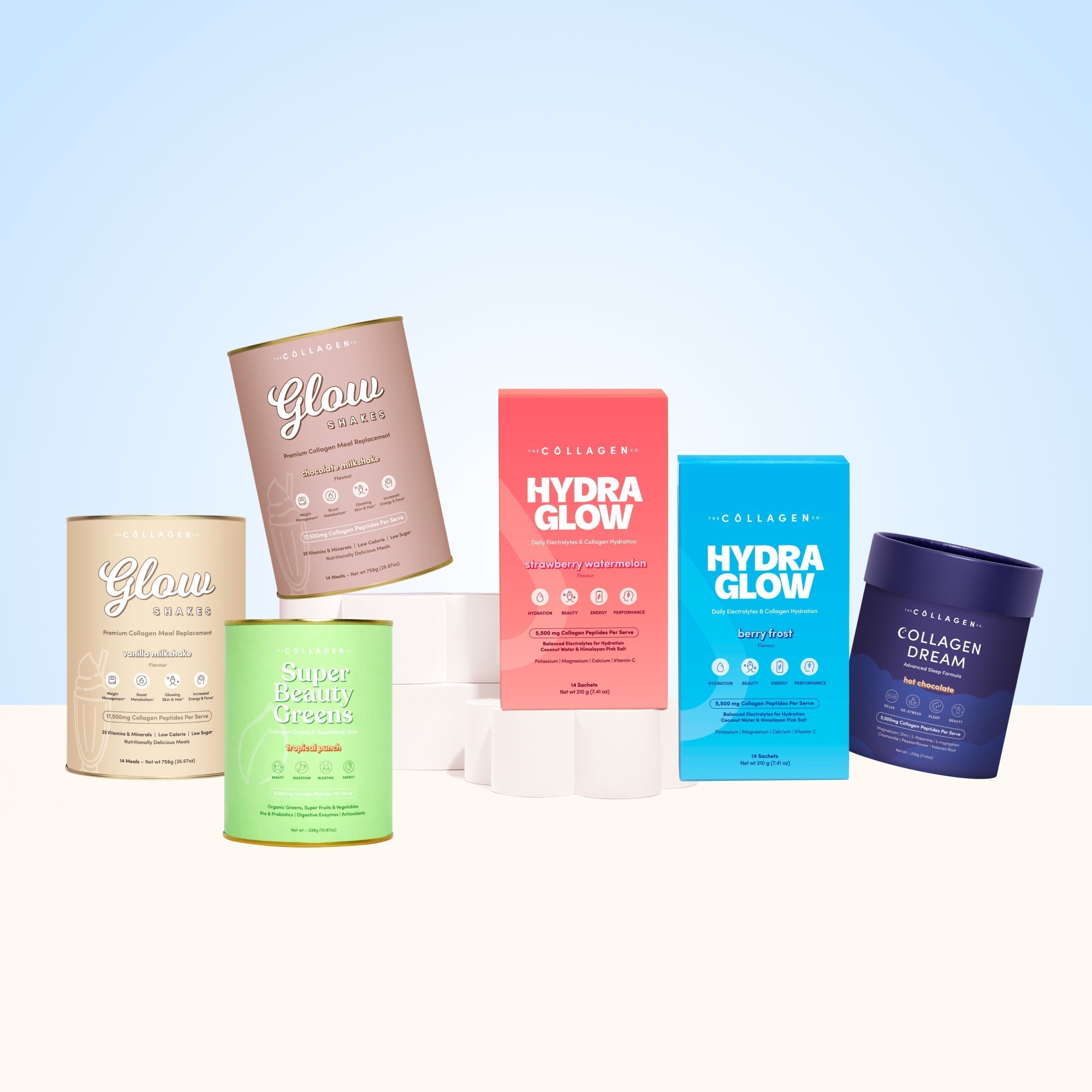 Total Glow & Hydration Bundle - The Collagen Co.